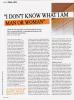 Grazia article page 1 English version